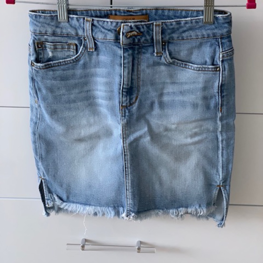 Joe's Jeans blue denim skirt